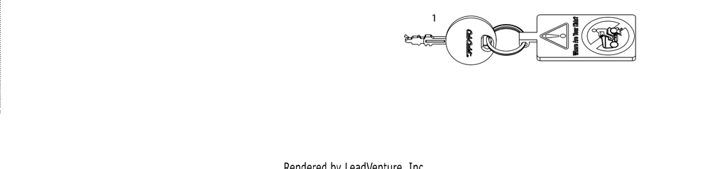 Keys Diagram and Parts List for RZT-S54KH (17ARCBDA056)(2016) Cub Cadet Lawn Tractor